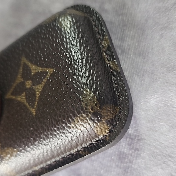 Louis Vuitton Vintage Monogram Phone Case Card Holder Case Bag Charm Accessory - Picture 8 of 10